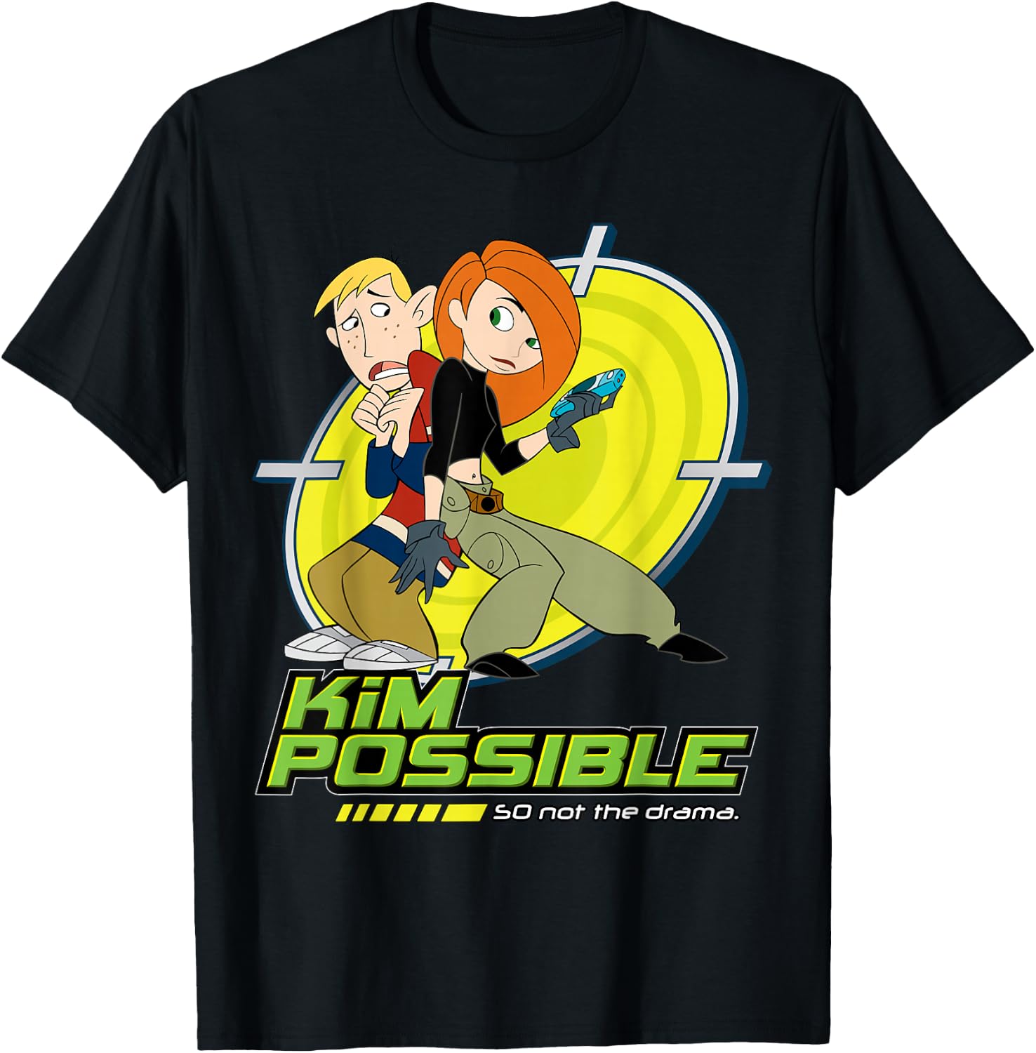 Kim Possible - Live Action Pose T-Shirt - T-Shirt | Black
