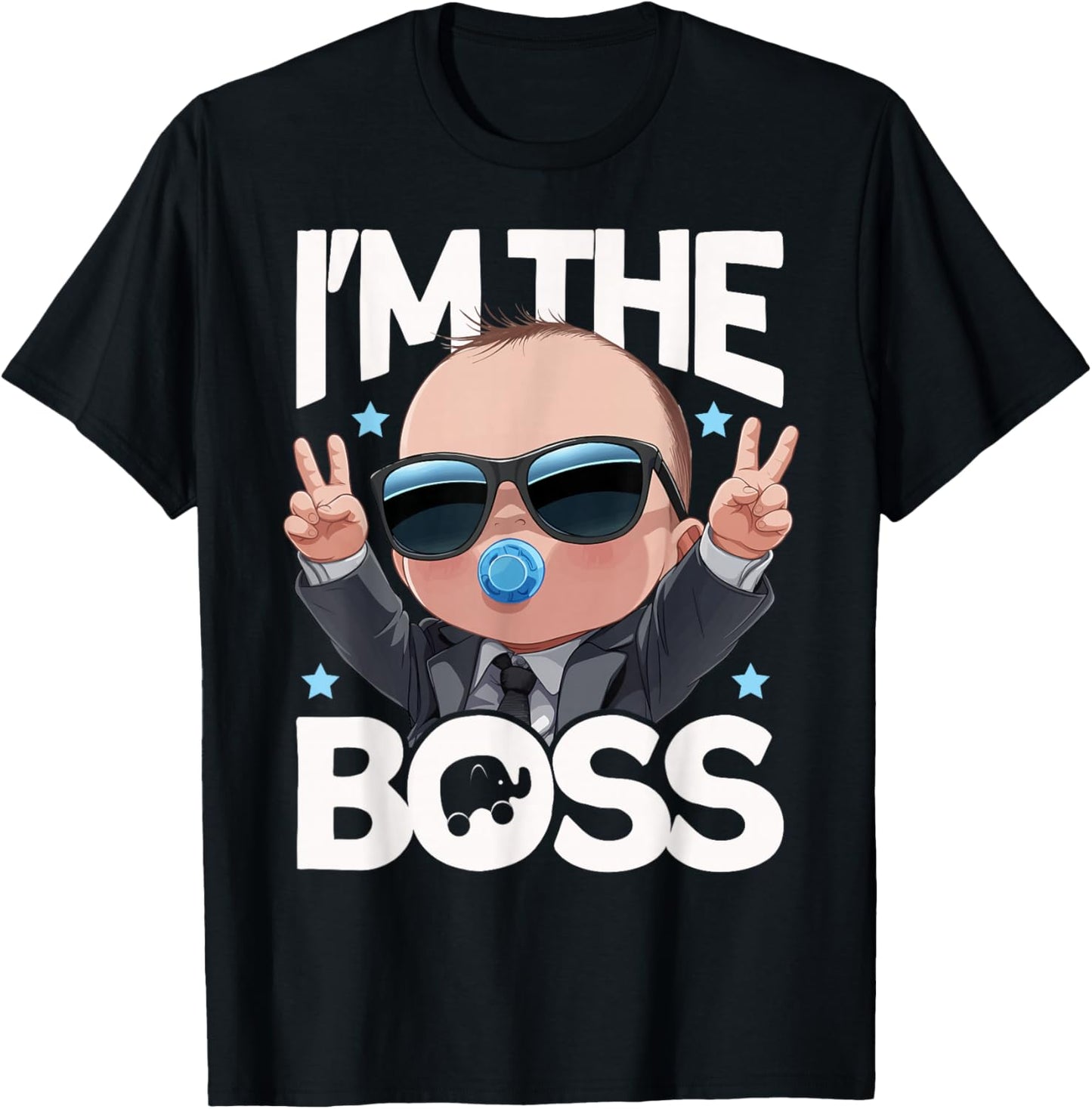 Baby Boss "I'm The Boss" Like A Boss Kids T-Shirt - T-Shirt | Black