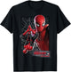 Marvel Spider-Man Far from Home New Suit Logo Poster T-Shirt - T-Shirt | Black