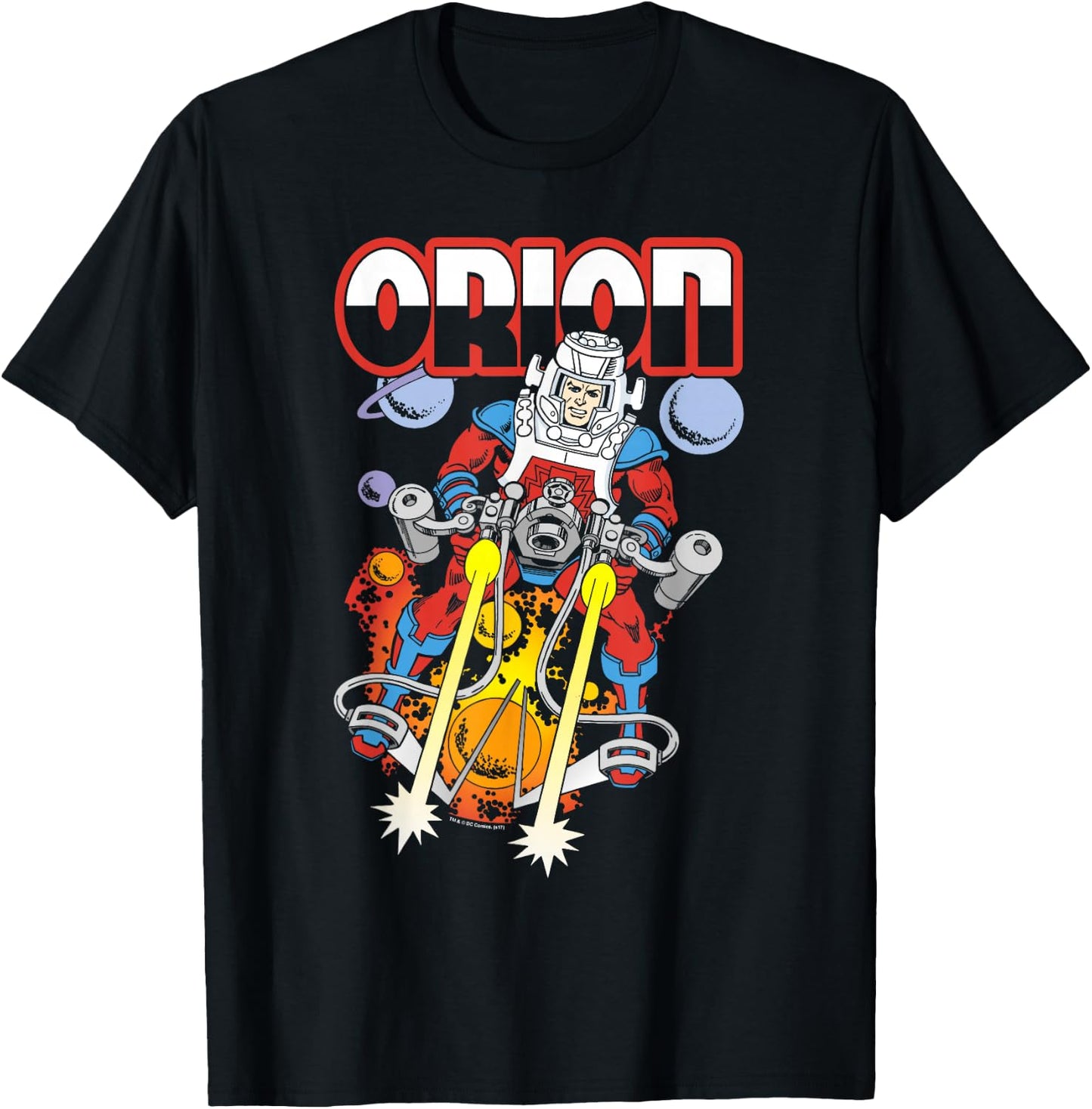 Justice League Orion T-Shirt - T-Shirt | Black