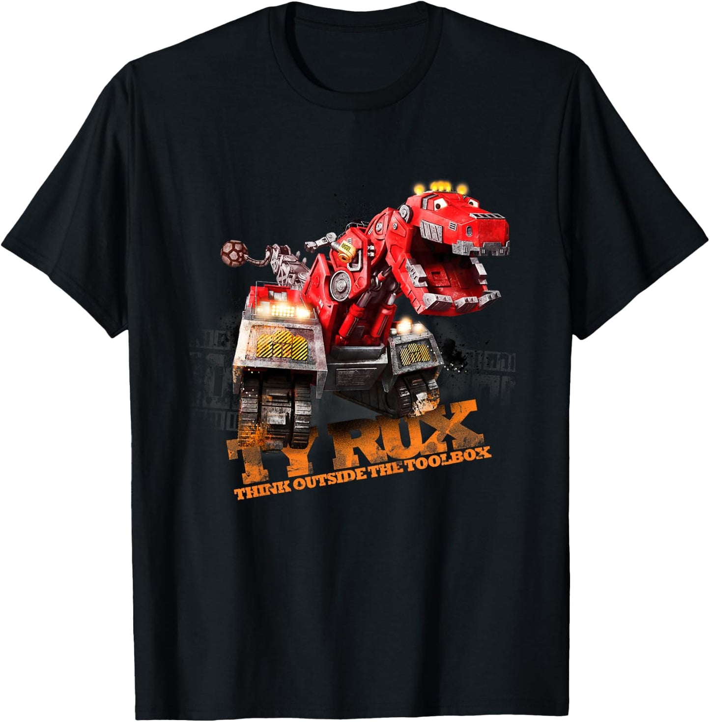 Kids DreamWorks Dinotrux - Ty Rux Action T-Shirt - T-Shirt | Black
