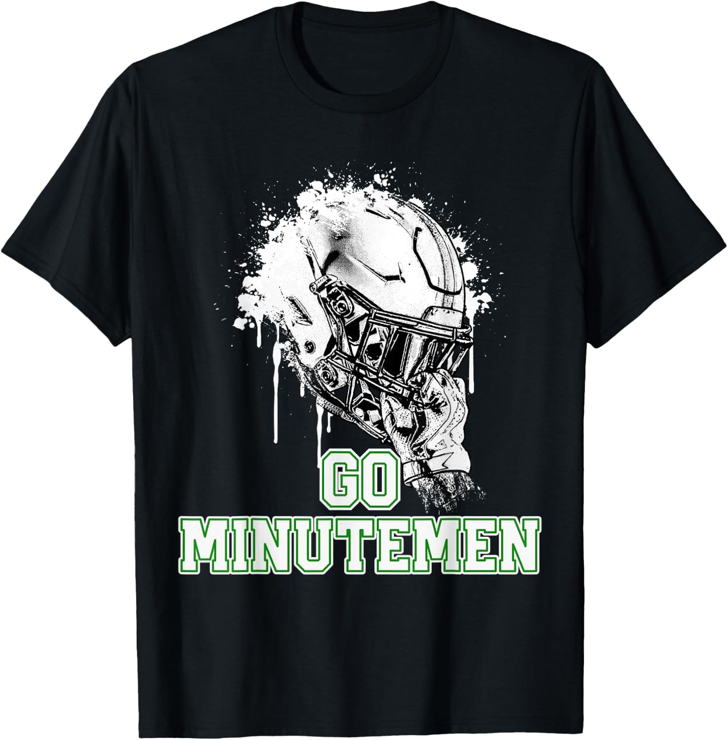 Concord Minutemen Rising Helmet GO! T-Shirt - T-Shirt | Black