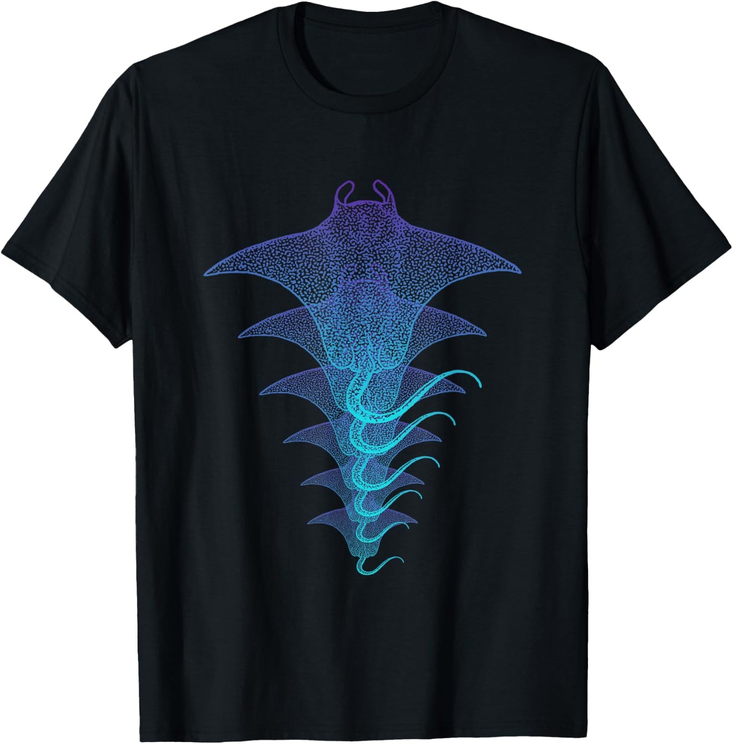 Manta Ray Aquarium Shirt Gift T-Shirt - T-Shirt | Black