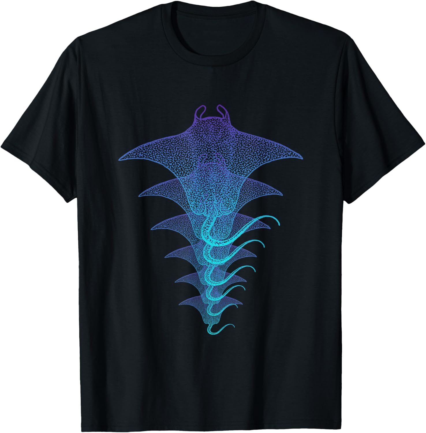 Manta Ray Aquarium Shirt Gift T-Shirt - T-Shirt | Black