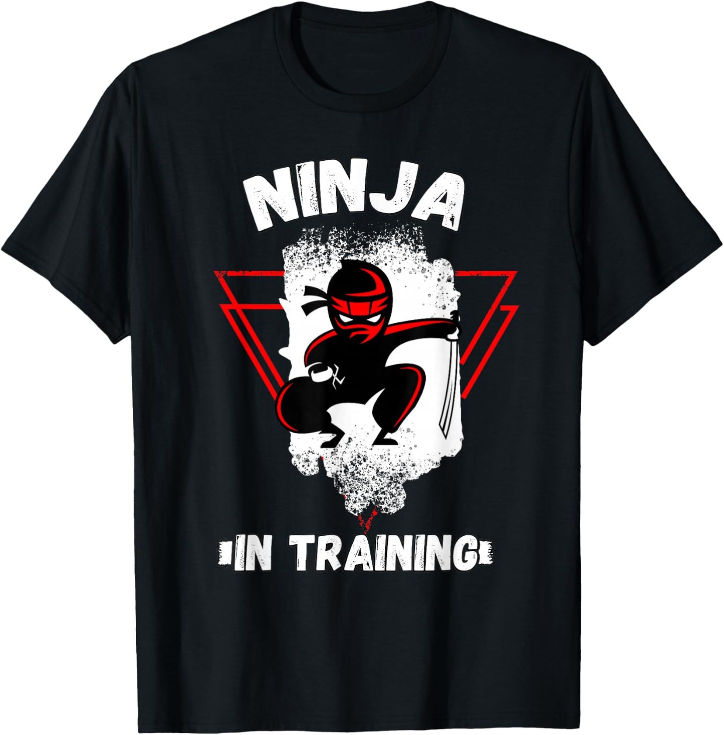 Ninja in Training - Perfect Ninja T Shirt for Kids & Adults T-Shirt - T-Shirt | Black