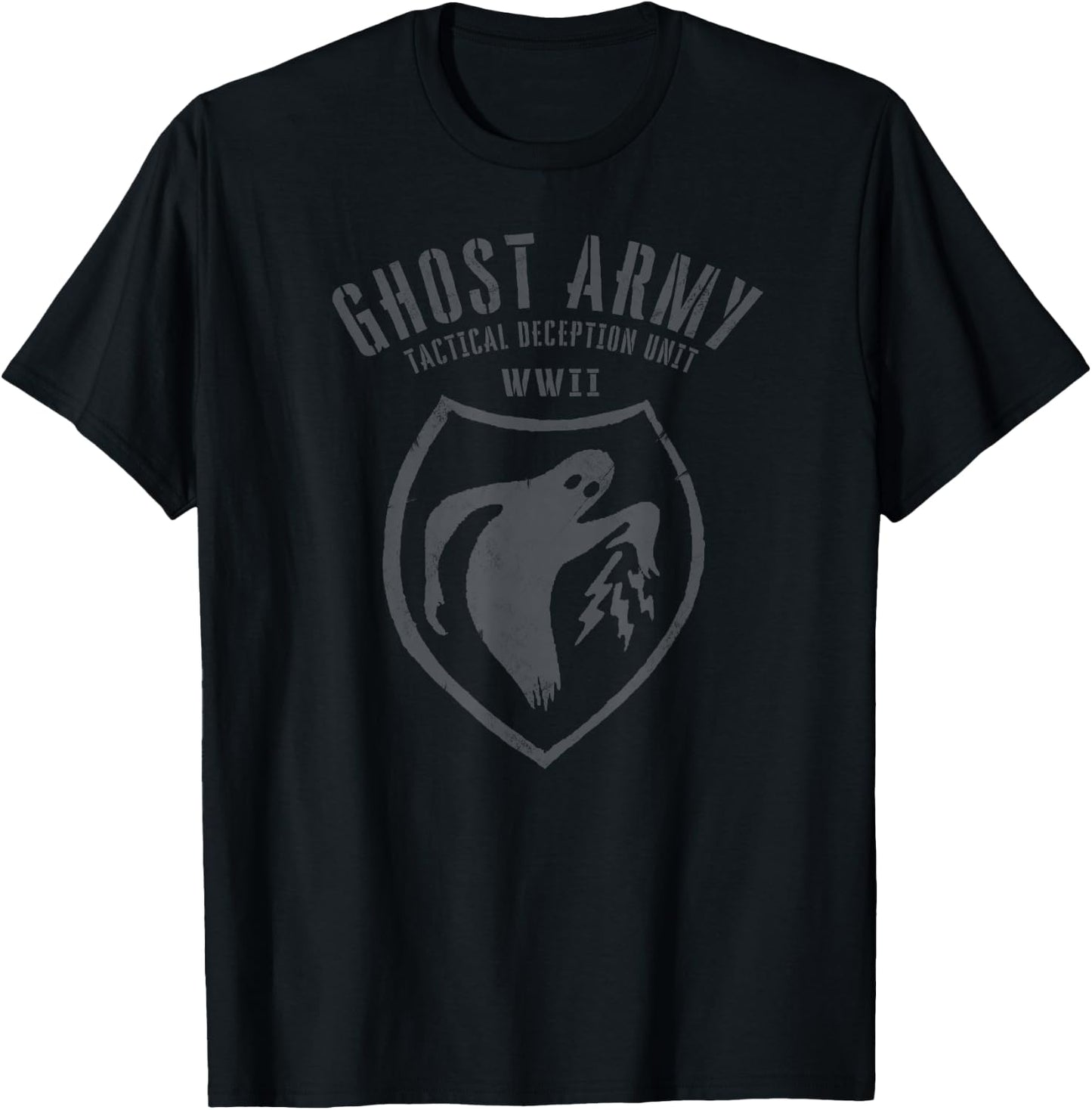 WWII Ghost Army Patch Gift T-Shirt - T-Shirt | Black