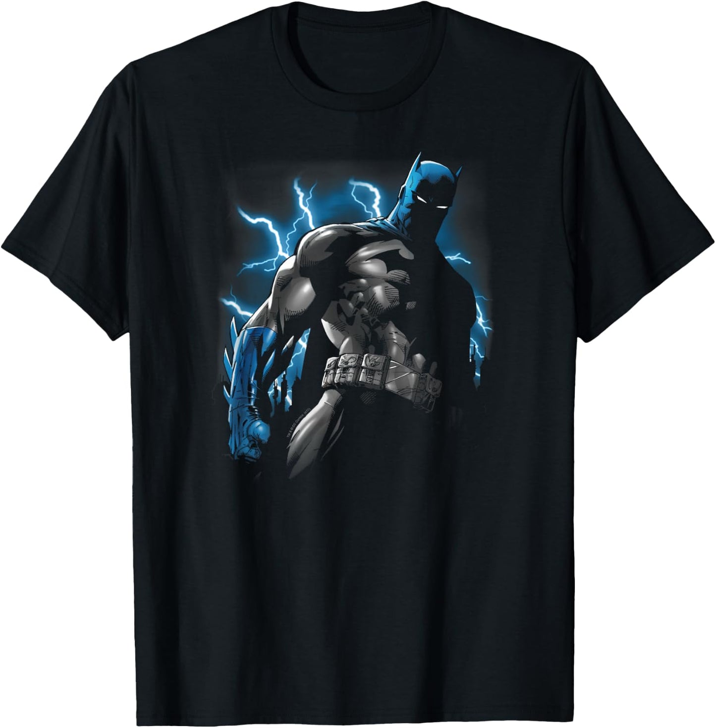 Batman Gotham Lightning T-Shirt - T-Shirt | Black