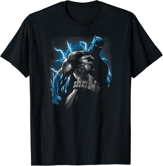 Batman Gotham Lightning T-Shirt - T-Shirt | Black