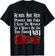 Gardener ROSES ARE RED PEOPLE ARE FAKE Funny Roses T-Shirt - T-Shirt | Black