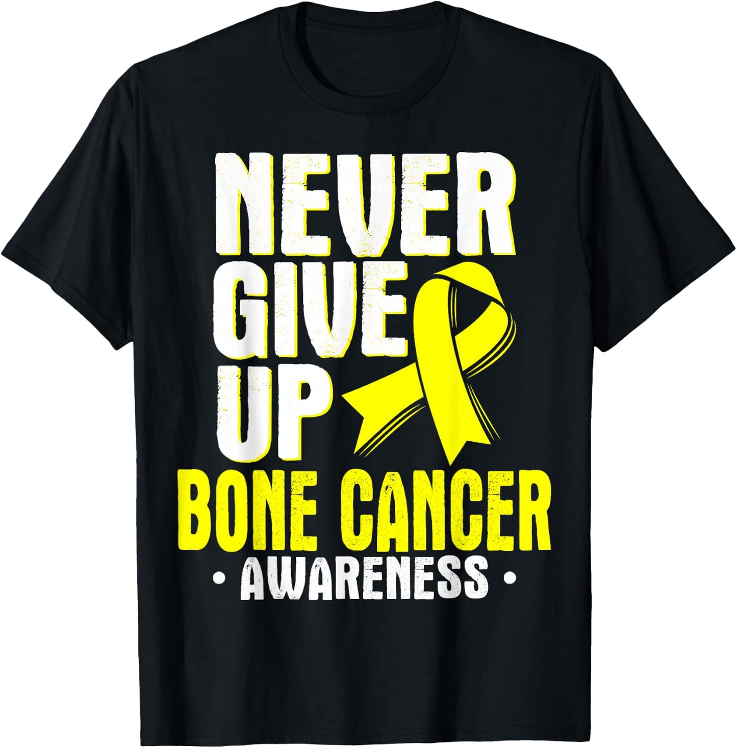 Bone Cancer - Ewing's Sarcoma Awareness T Shirt T-Shirt - T-Shirt | Black