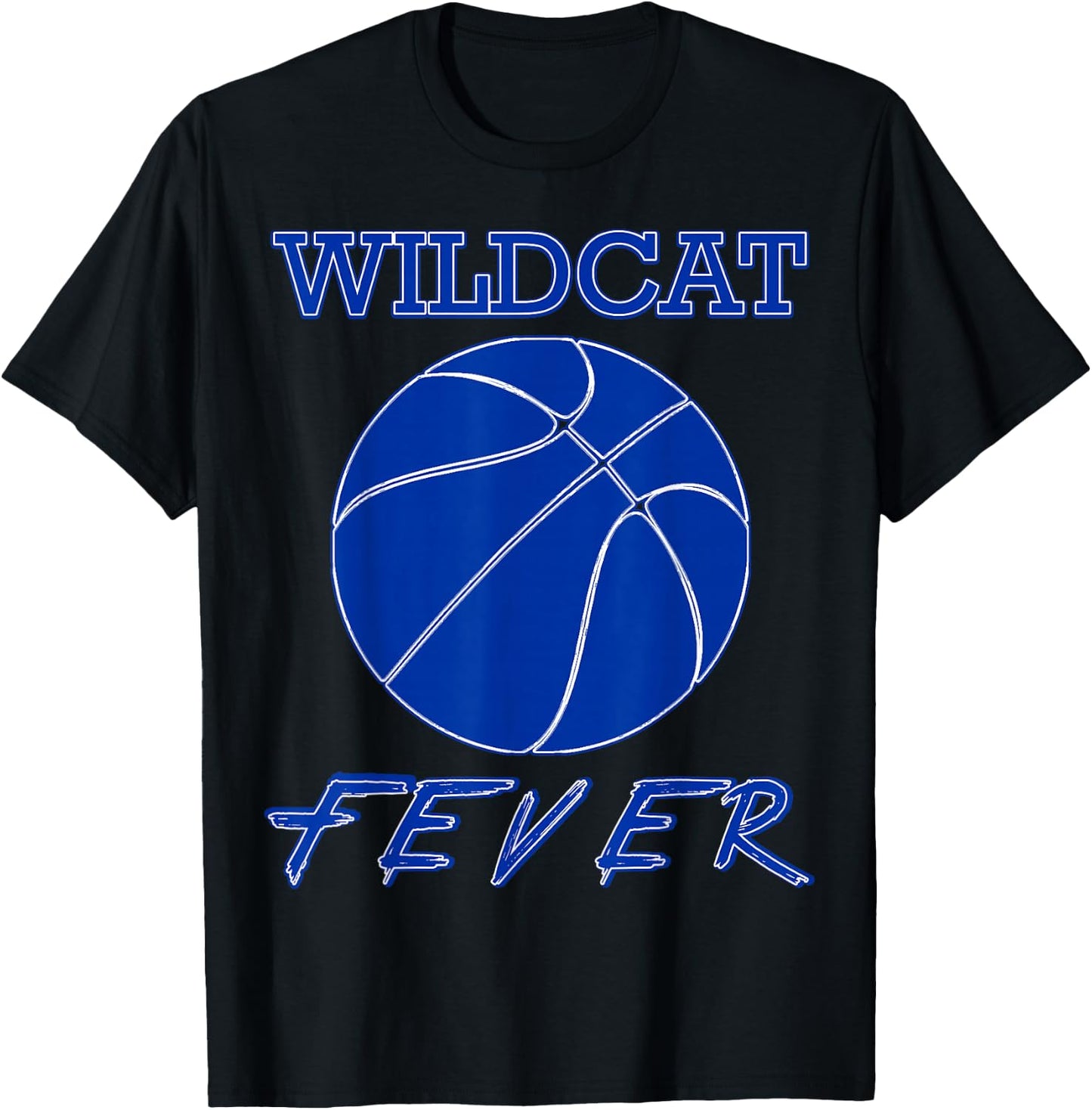Wildcat Fever Basketball Wildcats T-Shirt - T-Shirt | Black