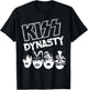 KISS Dynasty - Men's Black Classic Fit Short Sleeve - Size S T-Shirt - T-Shirt | Black