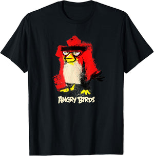 Angry Birds Red Gloom Official Merchandise T-Shirt - T-Shirt | Black