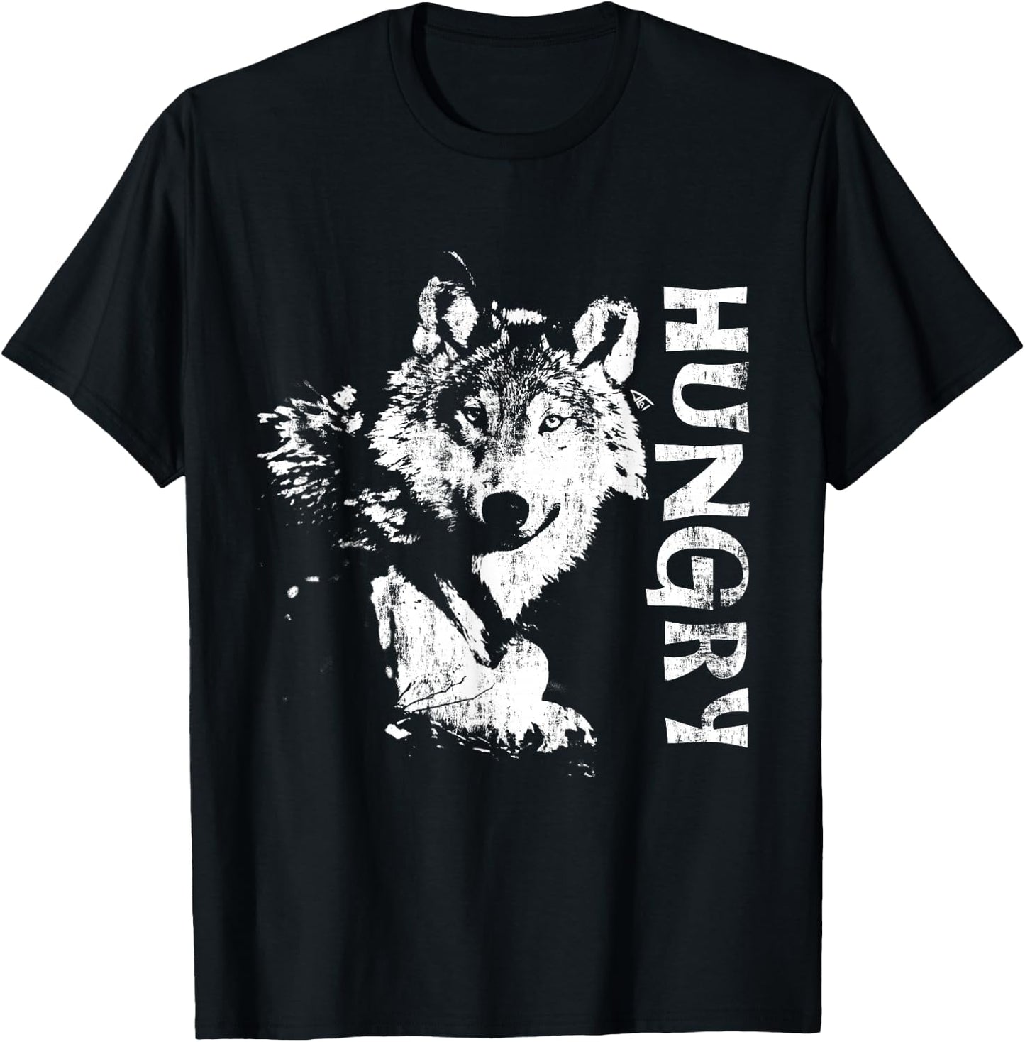 Hungry Like the Wolf T-Shirt - T-Shirt | Black