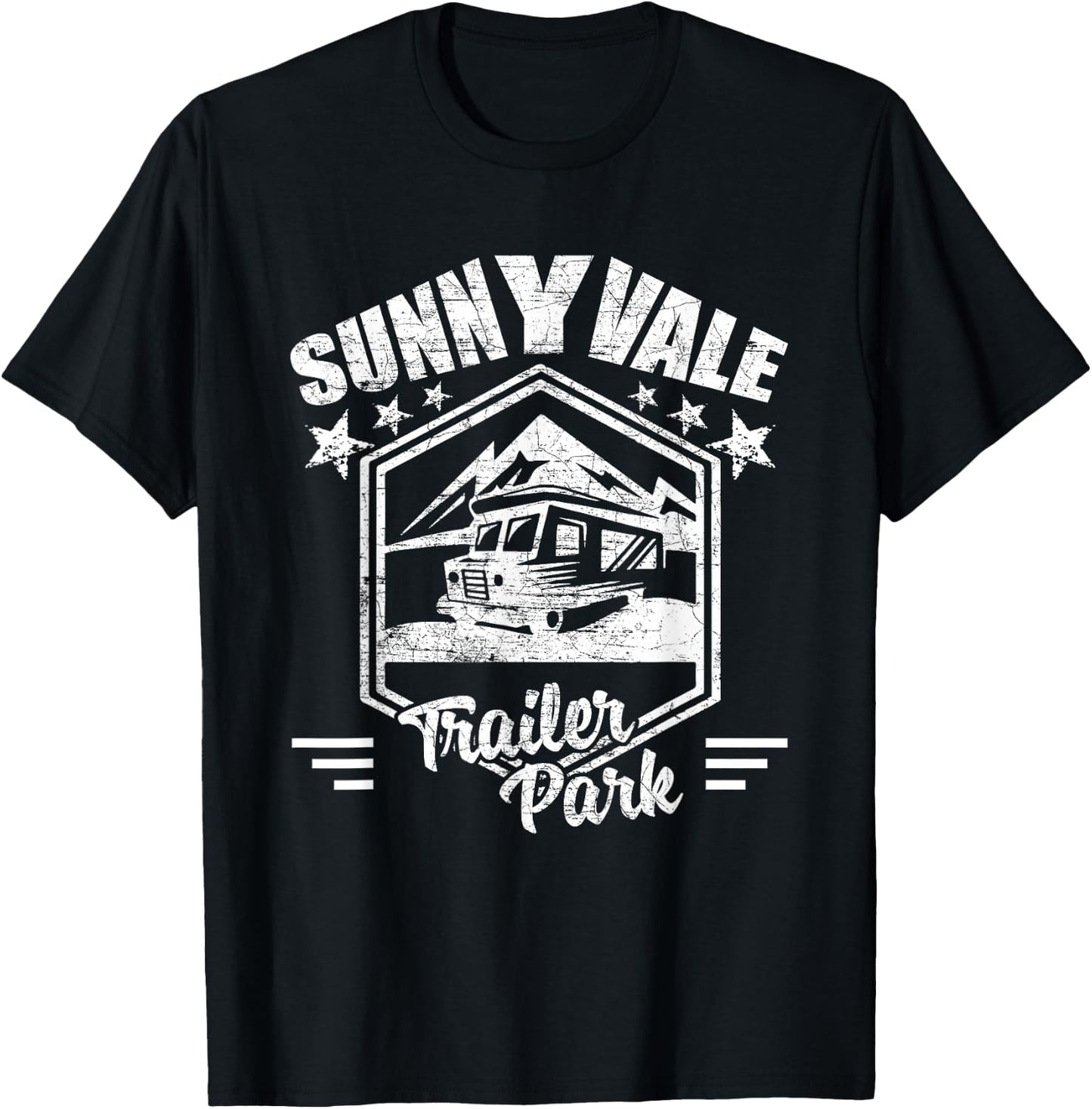 Sunnyvale Trailer Park T-Shirt - T-Shirt | Black