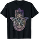 Hamsa Yoga Meditation Spiritual T-Shirt - T-Shirt | Black