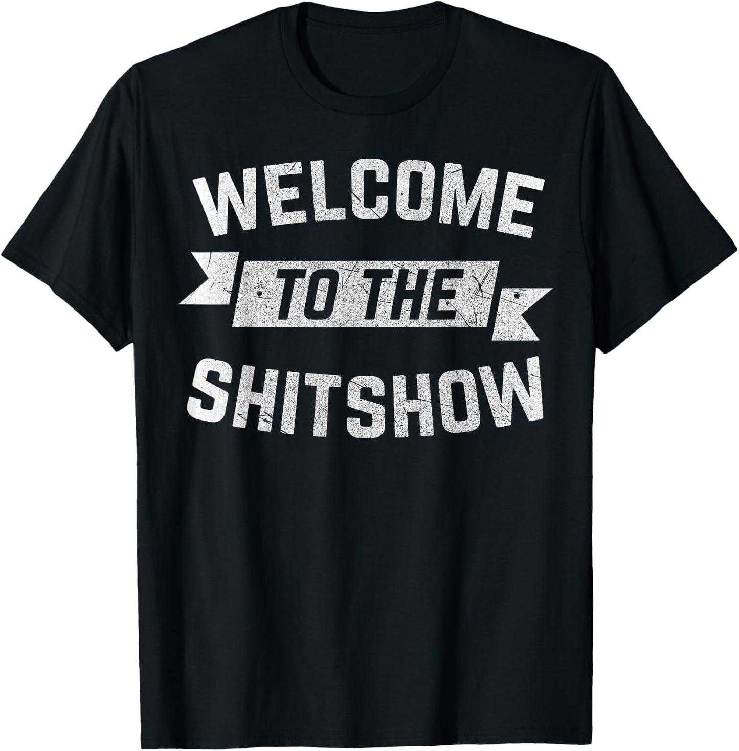 Funny Welcome to the Shitshow Meme Shirt Gift Women T-Shirt - T-Shirt | Black