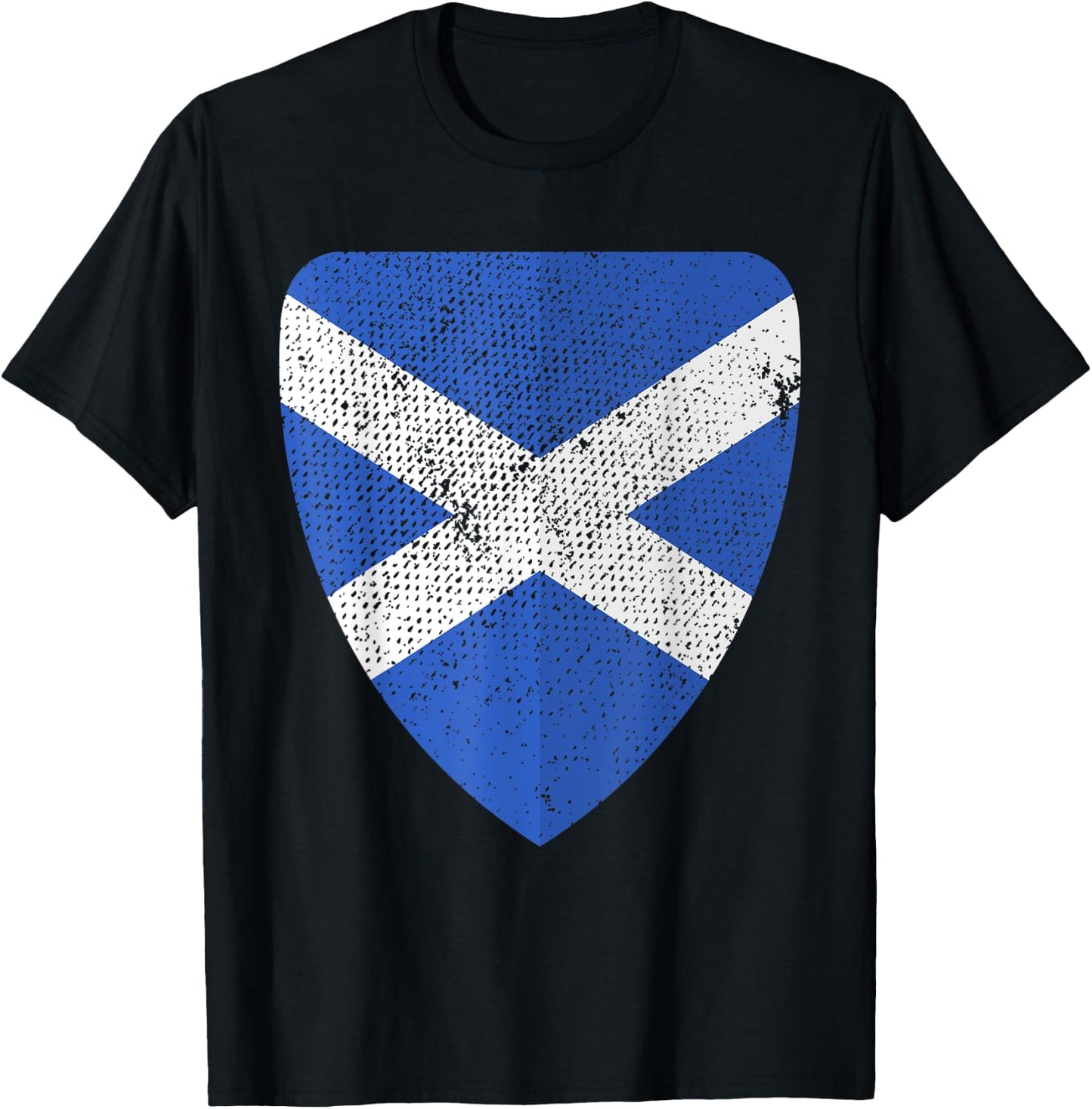 Scotland Flag Jersey 2018 Soccer Football Futbol Shirt T-Shirt - T-Shirt | Black