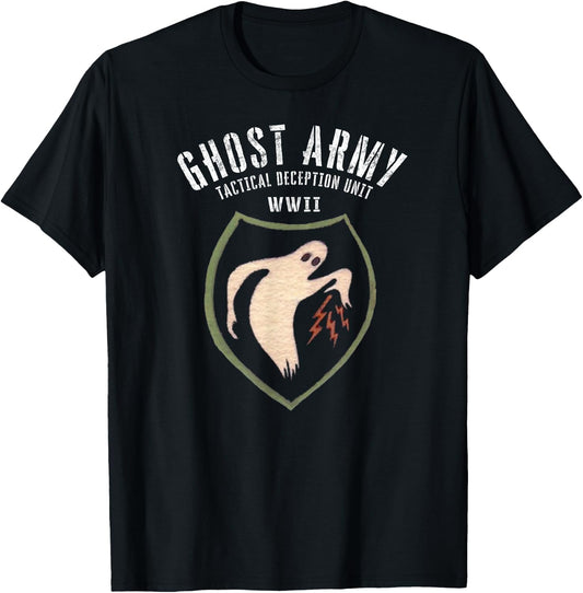 Ghost Army World War 2 Tactical Deception Unit T-Shirt - T-Shirt | Black