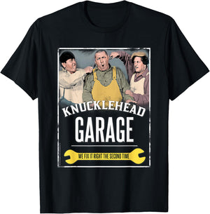 TTS- Knucklehead Garage T-Shirt - T-Shirt | Black