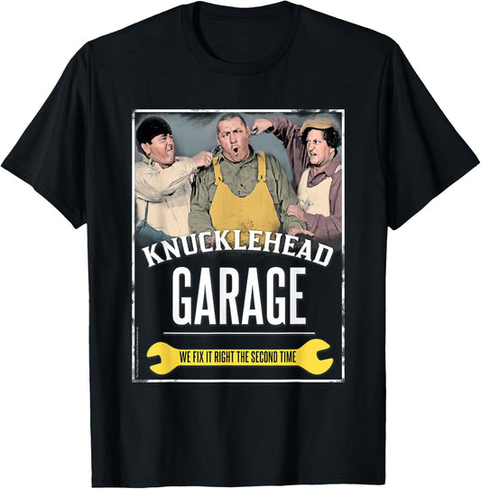 TTS- Knucklehead Garage T-Shirt - T-Shirt | Black