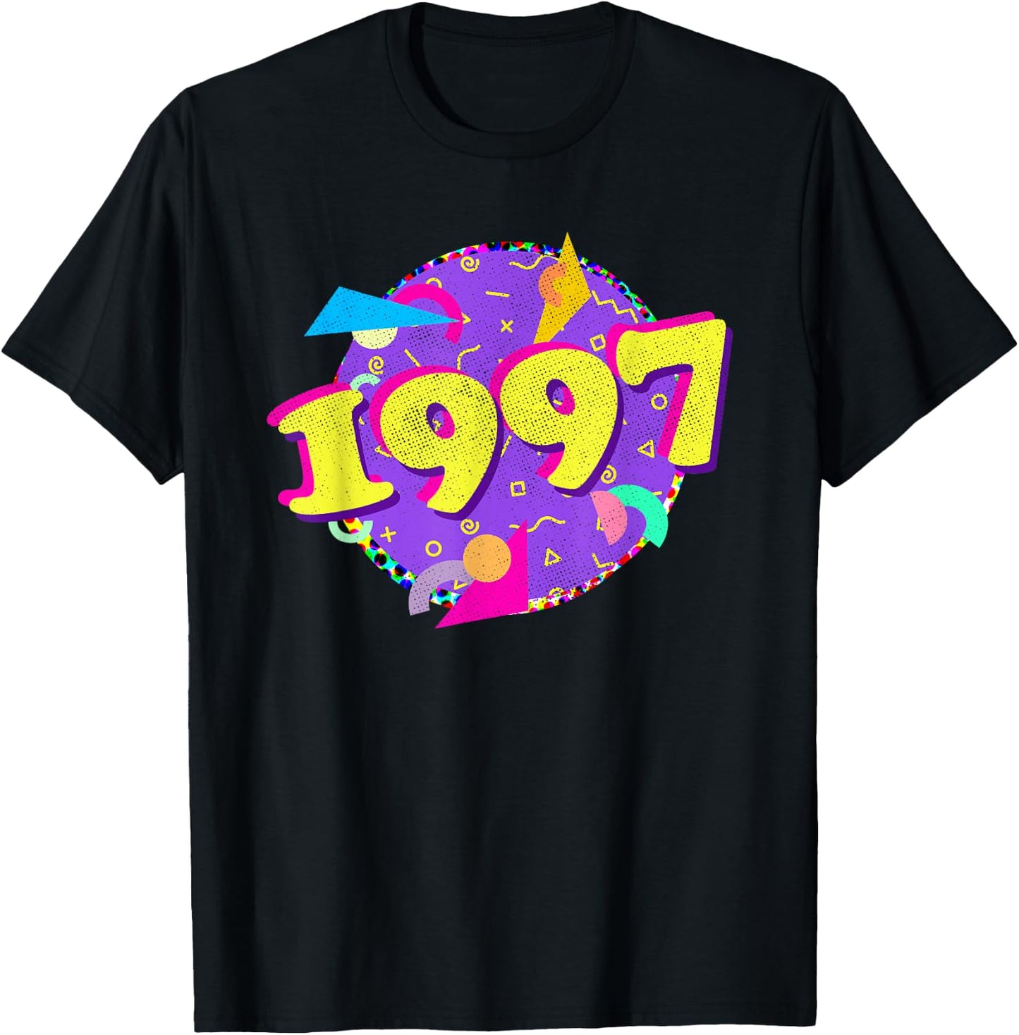 Birthday Retro 90s Style 1997 T-Shirt - T-Shirt | Black