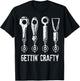 Gettin' Crafty Beer Taps T-Shirt - T-Shirt | Black