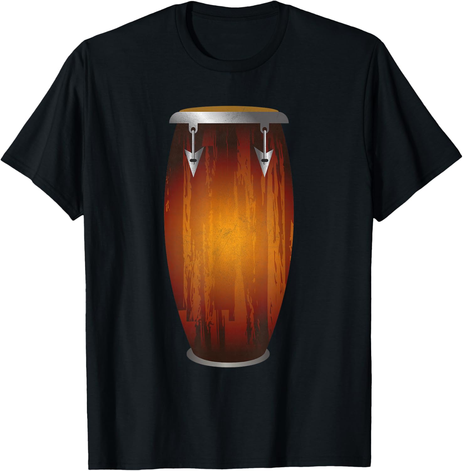 Conga drums Shirt T-Shirt - T-Shirt | Black