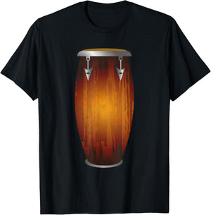 Conga drums Shirt T-Shirt - T-Shirt | Black