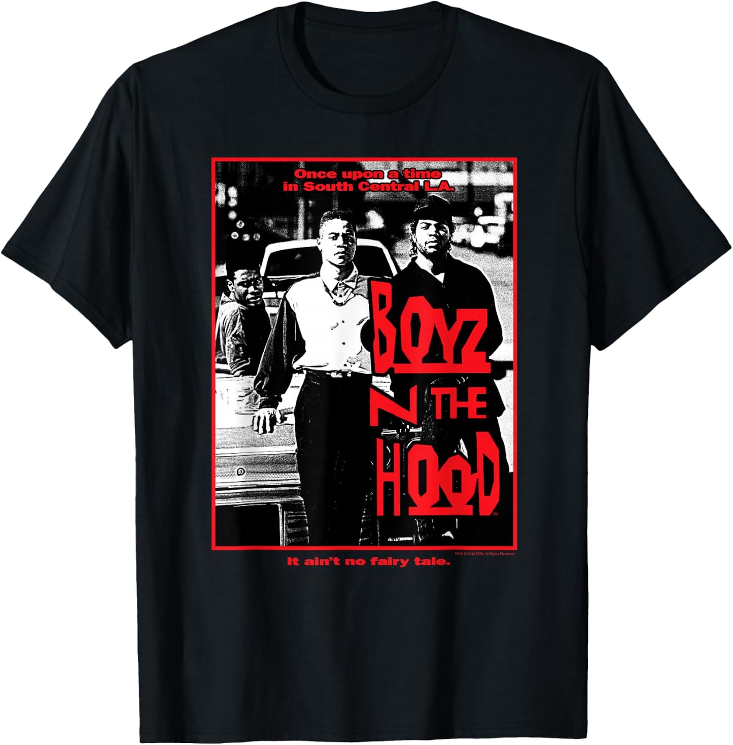 Boyz n the Hood It Ain't No Fairy Tale Short Sleeve T-Shirt - T-Shirt | Black