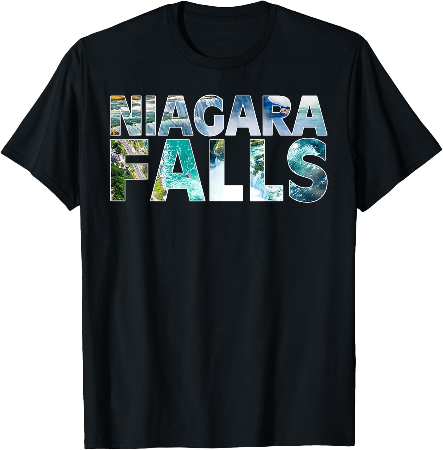 Niagara Falls Souvenir Gift Women Niagara Falls T-Shirt - T-Shirt | Black
