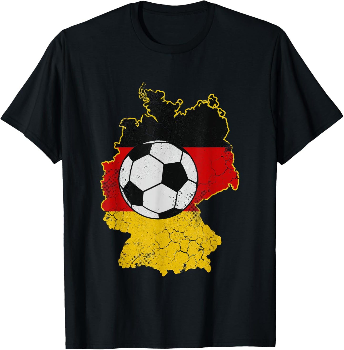 German Soccer Germany Football T-Shirt - T-Shirt | Black