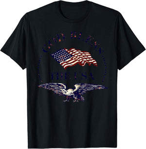 God Bless the USA T-Shirt - T-Shirt | Black
