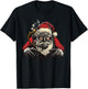 Funny Diver Men Women Christmas Xmas Santa Scuba Diving T-Shirt - T-Shirt | Black
