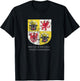 Mecklenburg vorpommern Coat of arm Germany Deutsch Shirt T-Shirt - T-Shirt | Black