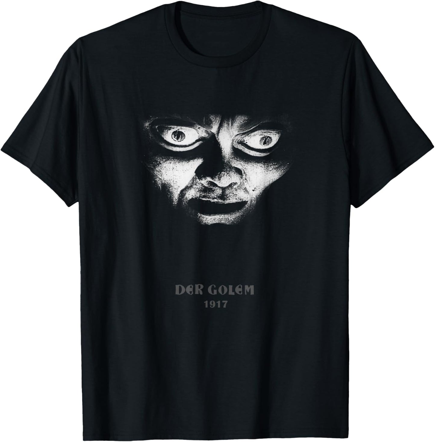 DER GOLEM (1915) - German Silent Movie expressionistic film T-Shirt - T-Shirt | Black