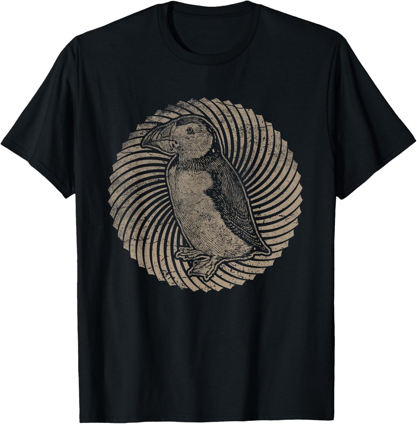 Love Puffins Cute Puffin Love Iceland Gifts T-Shirt - T-Shirt | Black