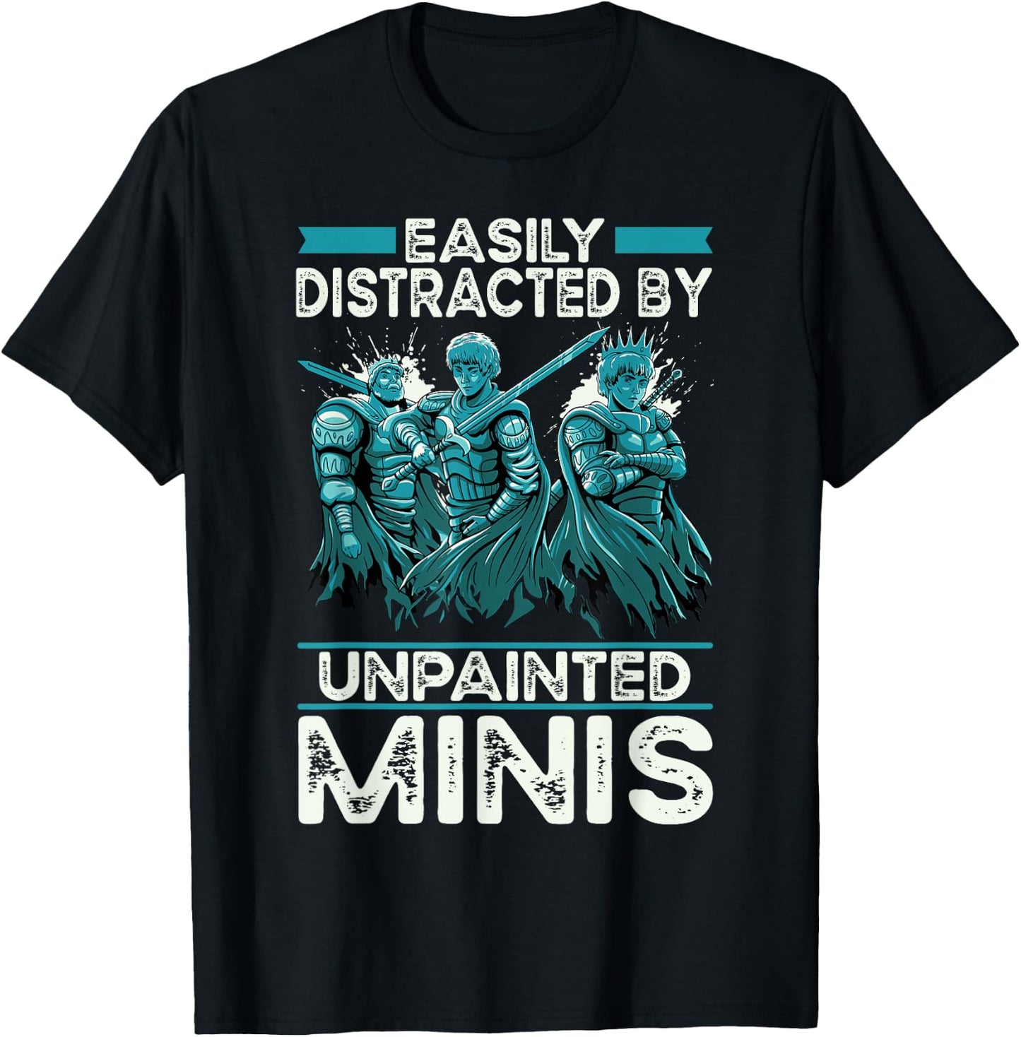 Miniature Painting T-Shirt - T-Shirt | Black