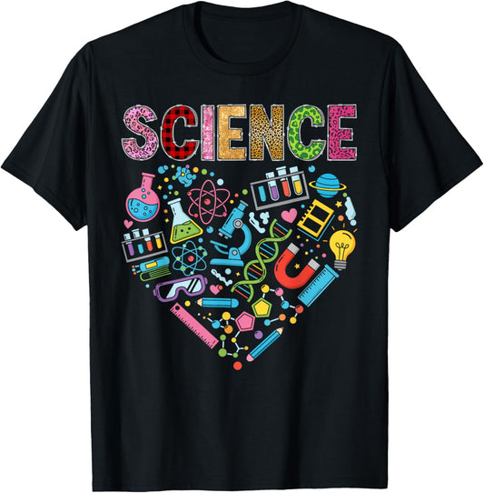 Science Teacher Periodic Table Classroom Vibes T-Shirt - T-Shirt | Black