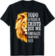 Christian Gifts Spanish Filipenses 4:13 Philippians Lion Men T-Shirt - T-Shirt | Black