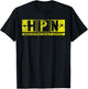 HPN Westchester County Airport Taxiway Sign Pilot Vintage T-Shirt - T-Shirt | Black