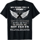 My scars tell a story. Melanoma Awareness Shirt T-Shirt - T-Shirt | Black