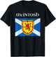 McIntosh Scottish Clan Family Name Scotland Flag T-Shirt - T-Shirt | Black