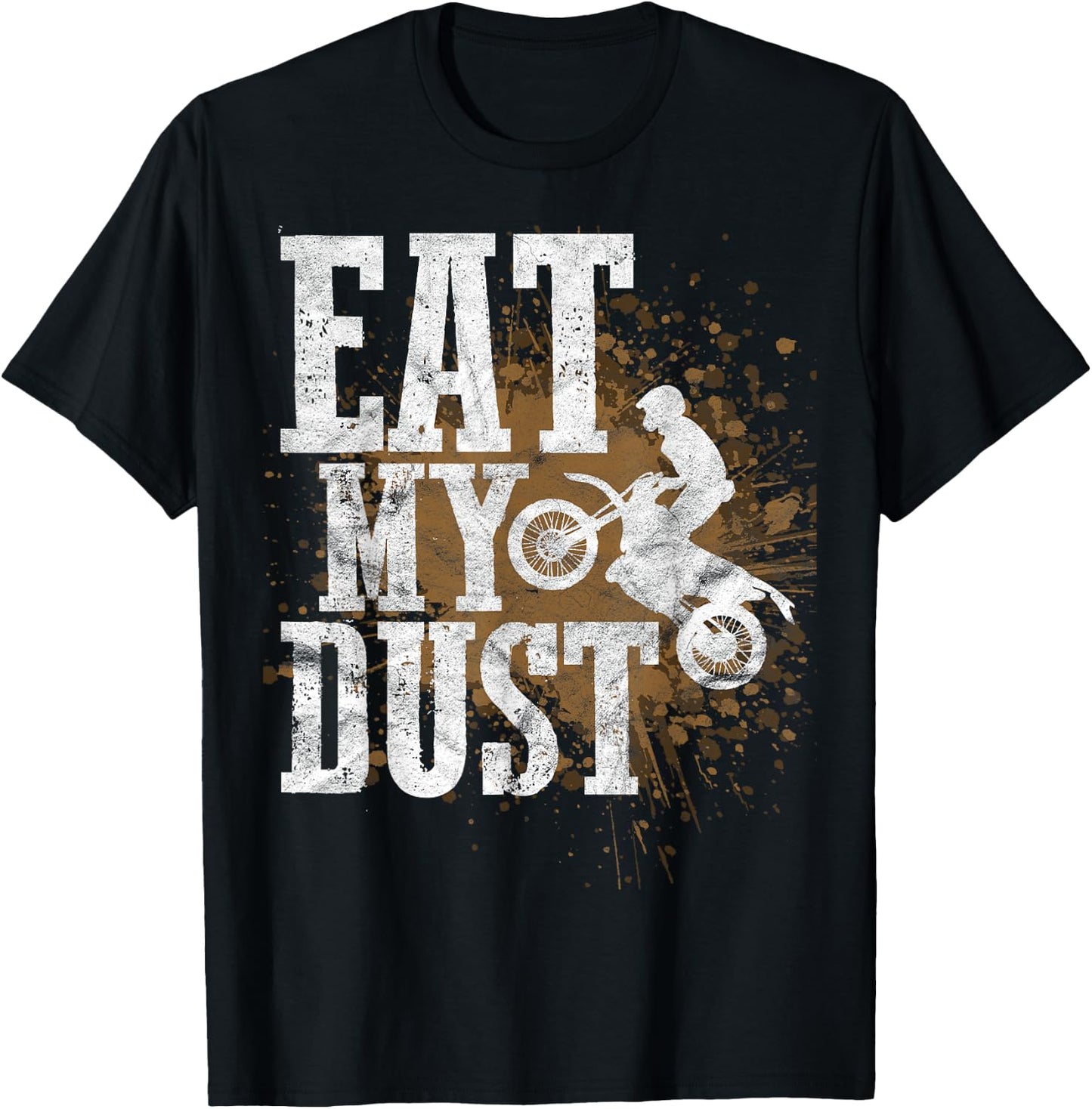 Motocross Design For Youth Boys Gift Dirtbike Biker Men T-Shirt - T-Shirt | Black