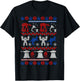 Star Wars Hoth Battle Ugly Christmas Sweater Graphic T-Shirt - T-Shirt | Black