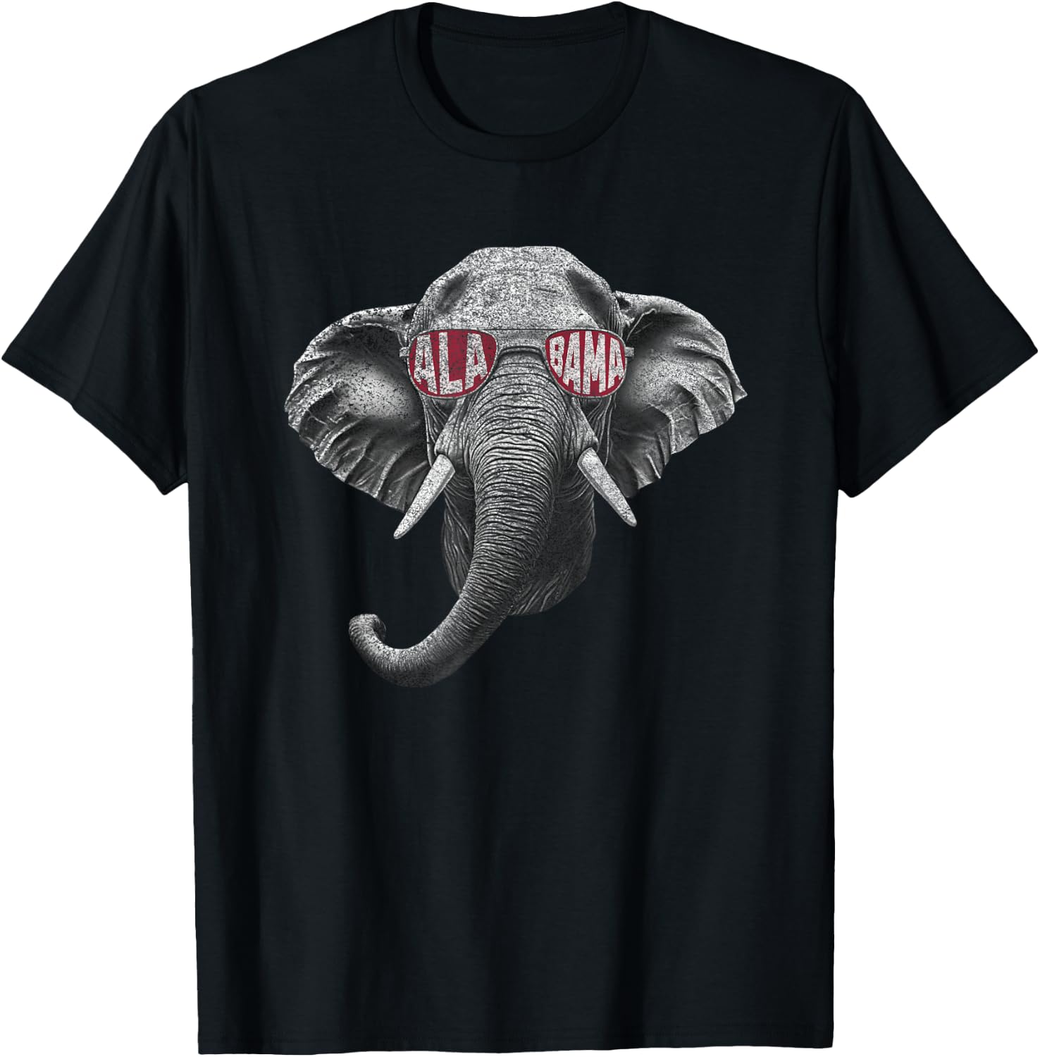 Alabama Elephant Lovers T-Shirt - T-Shirt | Black