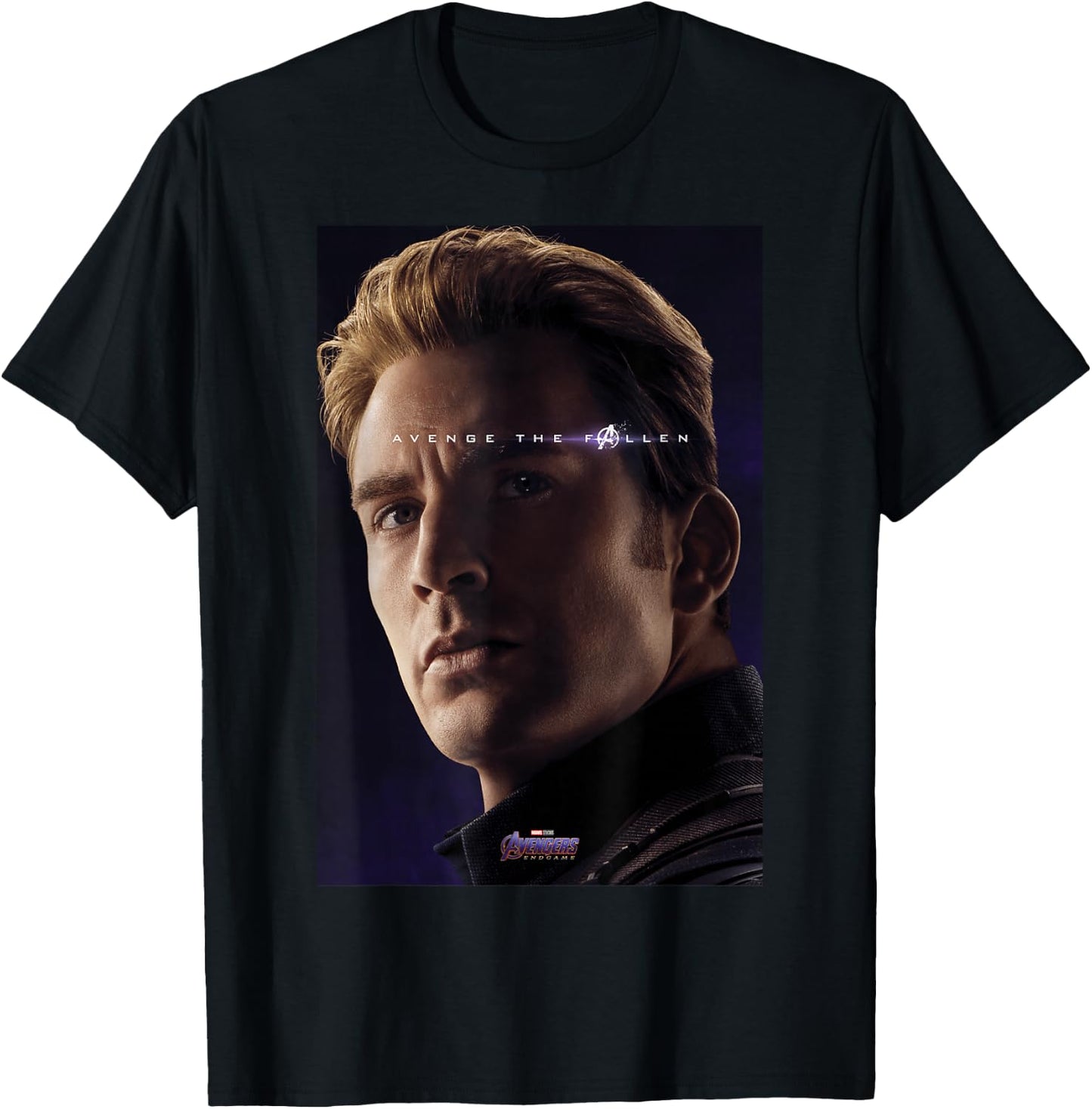 Marvel Avengers Endgame Captain America What Ever It Takes T-Shirt - T-Shirt | Black