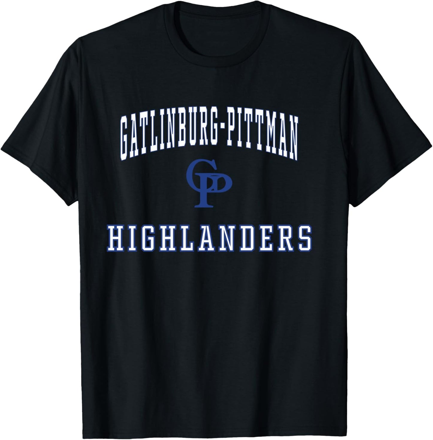 Gatlinburg-Pittman High School Highlanders LS C1 T-Shirt - T-Shirt | Black
