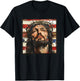 Jesus patriotic T-Shirt - T-Shirt | Black