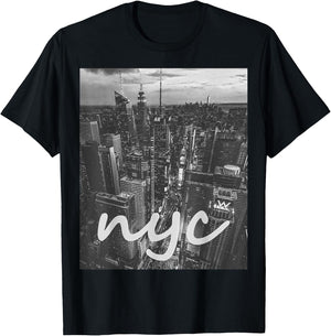 Urban New York City shirt, New York City Skyline T-Shirt - T-Shirt | Black